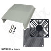 Aluminum Vent / Fan Shroud Kits -  for 80mm & 120mm | NSAXXXGY-V