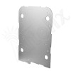 Blank Aluminum Equipment Mounting Plate for NP131004 Series Enclosures