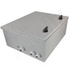 Altelix 20x16x8 Fiberglass FRP NEMA 3x / IP65 Weatherproof Equipment Enclosure with Equipment Mounting Plate and 120VAC Outlets