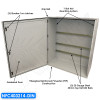 Altelix 40x32x14 NEMA 4X Fiberglass Weatherproof Enclosure