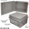 Altelix 16x20x12 Fiberglass Weatherproof NEMA Equipment Rack Enclosure | NF162012-BR2SU, NF162012-BRV4U, NF162012-BR6U
