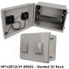 Altelix 16x20x12 Fiberglass Weatherproof NEMA Equipment Rack Enclosure | NF162012LVF-BR2SU