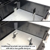 Altelix Weatherproof Audio Video Enclosure with Universal Equipment Mounting and 120 VAC Outlets