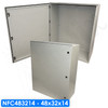 Altelix 48x32x14 NEMA 4X Fiberglass Weatherproof Enclosure