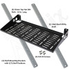 Altelix 18x9 Inch Steel Utility Shelf  and Mounting Bracket Kit for NS242012 Series Enclosures