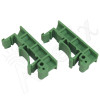 Plastic PC Board DIN Rail Mounting Clips for 35mm Top Hat DIN Rail and 32mm G-Rail