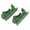 Plastic PC Board DIN Rail Mounting Clips for 35mm Top Hat DIN Rail and 32mm G-Rail