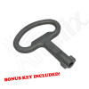 Bonus Key Included with Enclosure