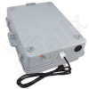 Altelix 14x11x5 Polycarbonate + ABS Weatherproof NEMA Enclosure with Aluminum Mounting Plate, 120 VAC Outlets and Power Cord