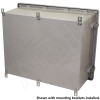 Altelix 16x20x12 Fiberglass Weatherproof NEMA Equipment Rack Enclosure