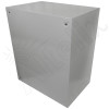 Altelix 28x24x16 Steel Weatherproof NEMA Enclosure with 19" Wide 6U Rack Frame, Dual Door Mounted Cooling Fans, Dual 120 VAC Duplex Outlets and Power Cord