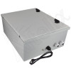 Altelix 20x16x8 NEMA 4X Fiberglass Weatherproof Enclosure with Equipment Mounting Plate & 120 VAC Outlets & Power Cord