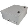 Altelix 20x16x8 NEMA 4X Fiberglass Weatherproof Enclosure with Equipment Mounting Plate & 100-240 VAC Universal Power Outlet