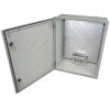 Altelix 20x16x8 NEMA 4X Fiberglass Weatherproof Enclosure with Equipment Mounting Plate & 100-240 VAC Universal Power Outlet
