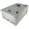 Altelix 24x16x9 Vented Fiberglass Weatherproof NEMA Enclosure with 100-240 VAC Universal Power Outlet & Dual Cooling Fans