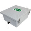 Altelix 14x12x6 Fiberglass Outdoor Weatherproof NEMA 4X Phone Call Box with Emergency Phone Label