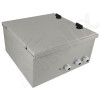 Altelix 16x16x8 NEMA 4X Fiberglass Weatherproof Enclosure with Equipment Mounting Plate & 120 VAC Outlets