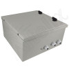 Altelix 16x16x8 Fiberglass Weatherproof NEMA 4X Enclosure with 100-240 VAC Universal Power Outlet