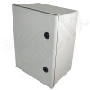 Altelix 16x12x8 NEMA 4X Fiberglass Weatherproof Enclosure with Equipment Mounting Plate & 120 VAC Outlets