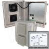 Altelix 14x12x8 Fiberglass Vented Weatherproof NEMA Enclosure with Cooling Fan and 120 VAC Outlets