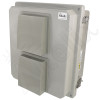 Altelix 14x12x8 Fiberglass Vented Weatherproof NEMA Enclosure with Cooling Fan and 120 VAC Outlets