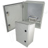 Altelix 16x12x8 NEMA 4X Fiberglass Weatherproof Enclosure with Equipment Mounting Plate & 100-240 VAC Universal Power Outlet