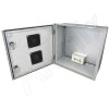 Altelix 16x16x8 Vented Fiberglass Weatherproof NEMA Enclosure with 100-240 VAC Universal Power Outlet