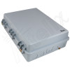 Altelix 17x14x6 Inch Polycarbonate + ABS Weatherproof NEMA Enclosure with Aluminum Mounting Plate