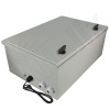 Altelix 24x16x9 NEMA 4X Fiberglass Weatherproof Enclosure with Equipment Mounting Plate & 120 VAC Outlets & Power Cord