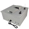 Altelix 16x16x8 Fiberglass FRP NEMA 3x / IP65 Weatherproof Equipment Enclosure with Cooling Fan, Equipment Mounting Plate and 120VAC Outlets and Power Cord