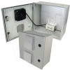 Altelix 16x16x8 Vented Fiberglass Weatherproof NEMA Enclosure with 100-240 VAC Universal Power Outlet & Cooling Fan