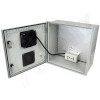 Altelix 16x16x8 Vented Fiberglass Weatherproof NEMA Enclosure with 100-240 VAC Universal Power Outlet & Cooling Fan