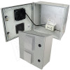 Altelix 16x16x8 Vented Fiberglass Weatherproof NEMA Enclosure with 100-240 VAC Universal Power Outlet & Cooling Fan
