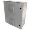 Altelix 24x20x9 Vented Fiberglass Weatherproof NEMA Enclosure with Blank Steel Equipment Mounting Plate