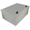 Altelix 24x16x9 NEMA 4X Fiberglass Weatherproof Enclosure with Blank Steel Equipment Mounting Plate