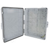Altelix 17x14x6 Inch Polycarbonate + ABS Pole Mount Weatherproof NEMA Enclosure
