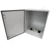 Altelix 32x24x16 Steel Weatherproof NEMA Enclosure with Dual 24 VDC Cooling Fans