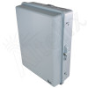 Altelix 17x14x6 Polycarbonate + ABS Weatherproof NEMA Enclosure with Aluminum Mounting Plate, 120 VAC GFCI Outlets & Power Cord