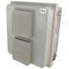 Altelix 14x12x8 Fiberglass Vented & Heated Weatherproof NEMA Enclosure with Cooling Fan, 200W Heater and 120 VAC Outlets