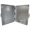 Altelix 17x14x6 Polycarbonate + ABS Weatherproof NEMA Enclosure with 100-240 VAC Universal Power Outlet