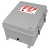 Altelix 14x11x7 IP66 NEMA 4X Outdoor Weatherproof Emergency Phone Call Box and Service Phone Box