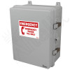 Altelix 14x11x7 IP66 NEMA 4X Outdoor Weatherproof Emergency Phone Call Box and Service Phone Box