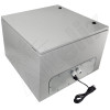 Altelix 24x24x16 NEMA 4X Steel Weatherproof Enclosure with 120 VAC Outlets and Power Cord