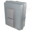 Altelix 14x11x5 Polycarbonate + ABS Vented Weatherproof NEMA Enclosure with 100-240 VAC Universal Power Outlet