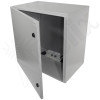 Altelix 24x24x16 Vented Steel Weatherproof NEMA Enclosure with 120 VAC Outlets and Power Cord