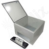 Altelix 24x24x16 Steel Weatherproof NEMA Enclosure with Dual Cooling Fans, 120 VAC Outlets and Power Cord