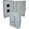 Altelix 17x14x6 Inch Polycarbonate + ABS Vented Weatherproof NEMA Enclosure
