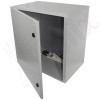 Altelix 24x24x16 Steel Weatherproof NEMA Enclosure with Dual 12 VDC Cooling Fans