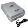 Altelix 17x14x6 Polycarbonate + ABS Vented Weatherproof NEMA Enclosure with Aluminum Mounting Plate, 120 VAC Outlets & Power Cord