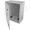 Altelix 24x20x12 Vented Steel Weatherproof NEMA Enclosure with 120 VAC Outlets and Power Cord